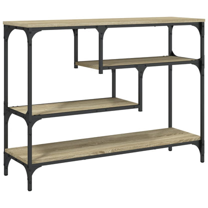 Tavolo Consolle Rovere Sonoma 100x30x75 cm in Legno Multistrato - homemem39