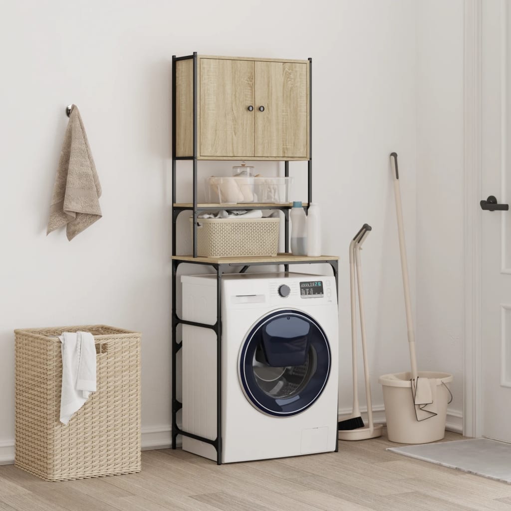 Mobile per Lavatrice Rovere Sonoma 68x48,5x194 cm | homemem39