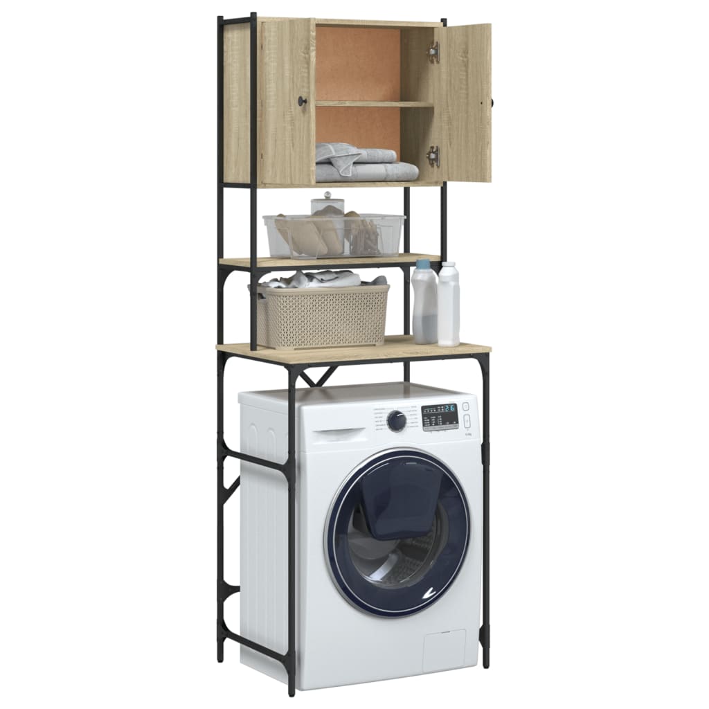 Mobile per Lavatrice Rovere Sonoma 68x48,5x194 cm | homemem39