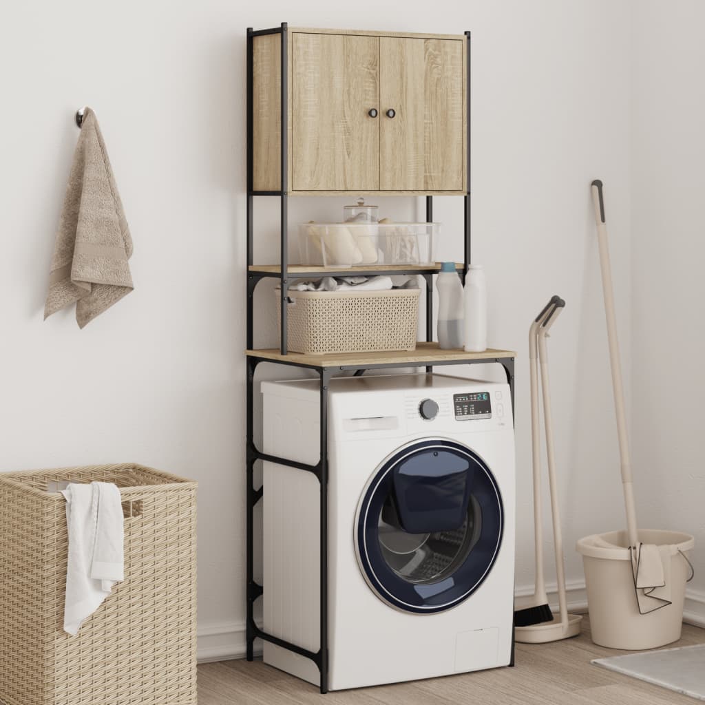 Mobile per Lavatrice Rovere Sonoma 68x48,5x194 cm | homemem39