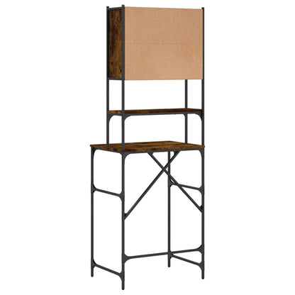 Mobile per Lavatrice Rovere Fumo 68x48,5x194 cm - homemem39