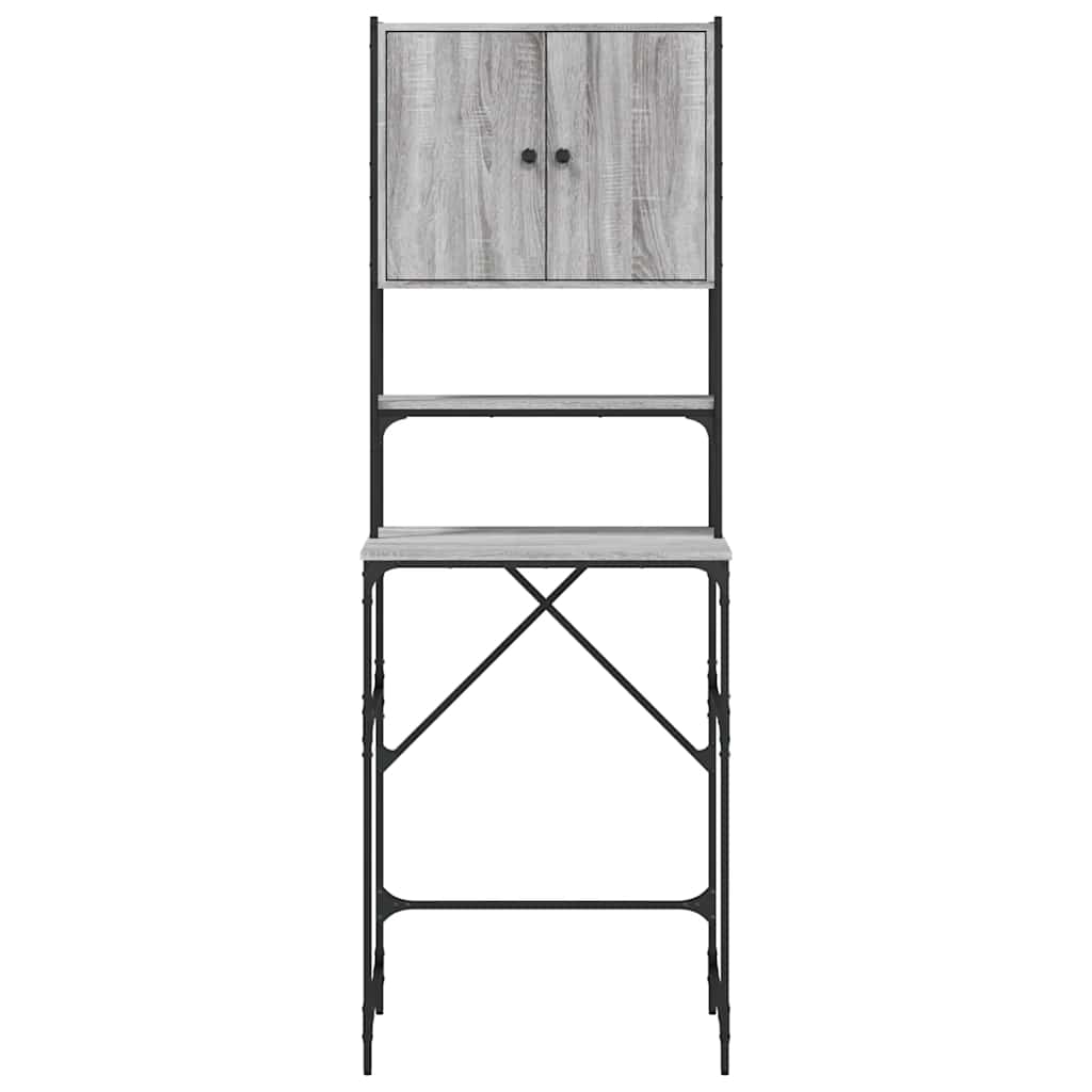 Mobile per Lavatrice Grigio Sonoma 68x48,5x194 cm | homemem39