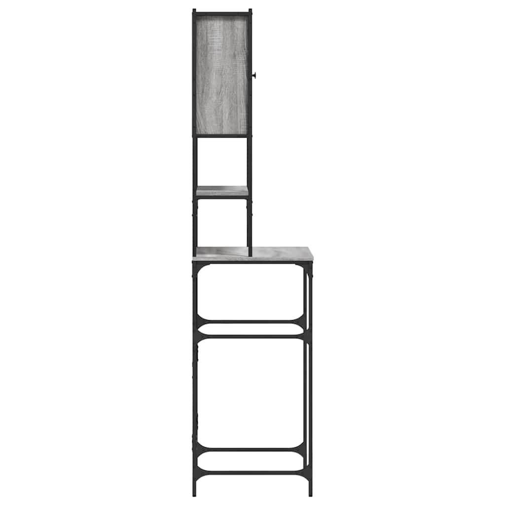 Mobile per Lavatrice Grigio Sonoma 68x48,5x194 cm | homemem39