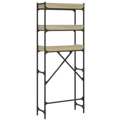 Scaffale per Lavatrice Rovere Sonoma 67x25x163 cm Multistrato | homemem39