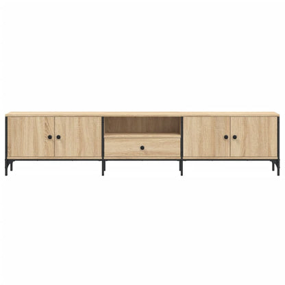Mobile TV Cassetto Rovere Sonoma 200x25x44 cm Legno Multistrato - homemem39