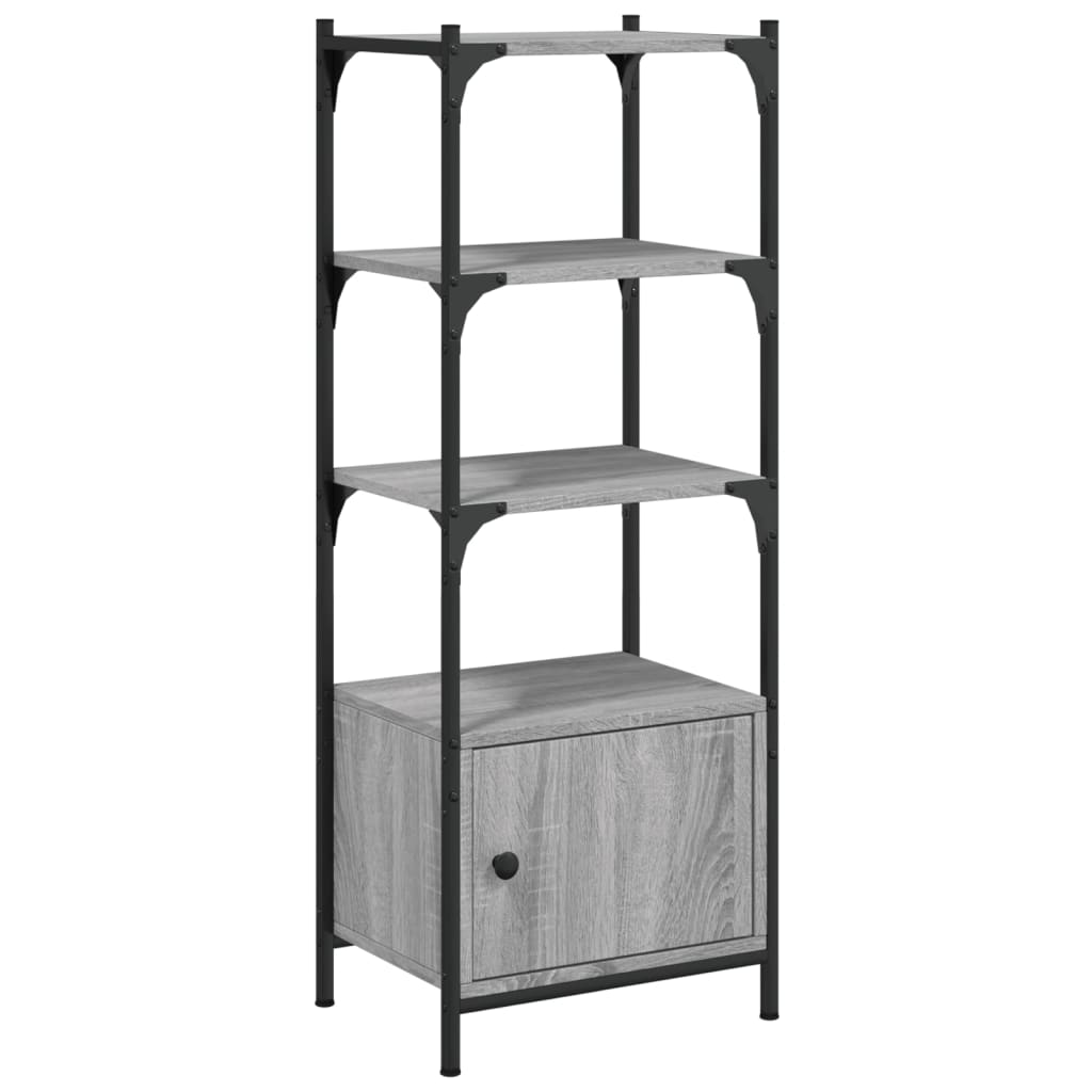 Libreria 3Ripiani Grigio Sonoma 41x30x109,5cm Legno Multistrato | homemem39