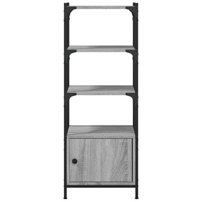Libreria 3Ripiani Grigio Sonoma 41x30x109,5cm Legno Multistrato