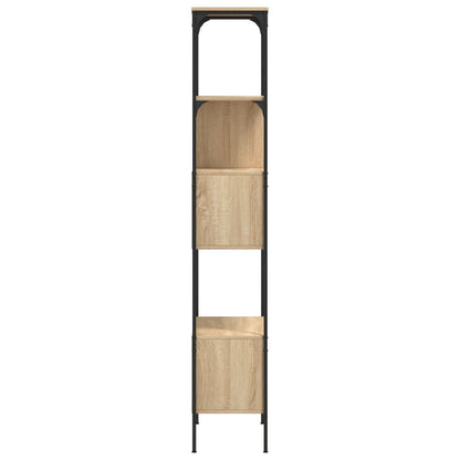 Libreria 5Ripiani Rovere Sonoma 76x33x188,5cm Legno Multistrato | homemem39