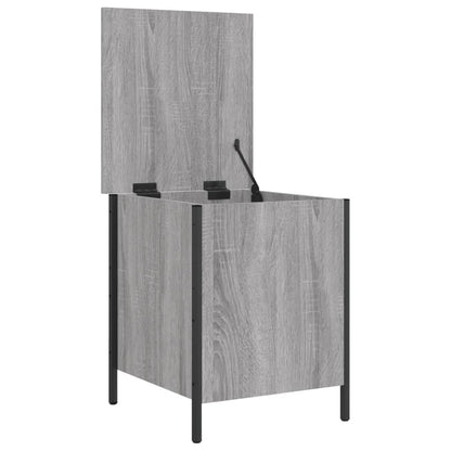 Panca Portaoggetti Grigio Sonoma 40x42,5x50cm Legno Multistrato - homemem39