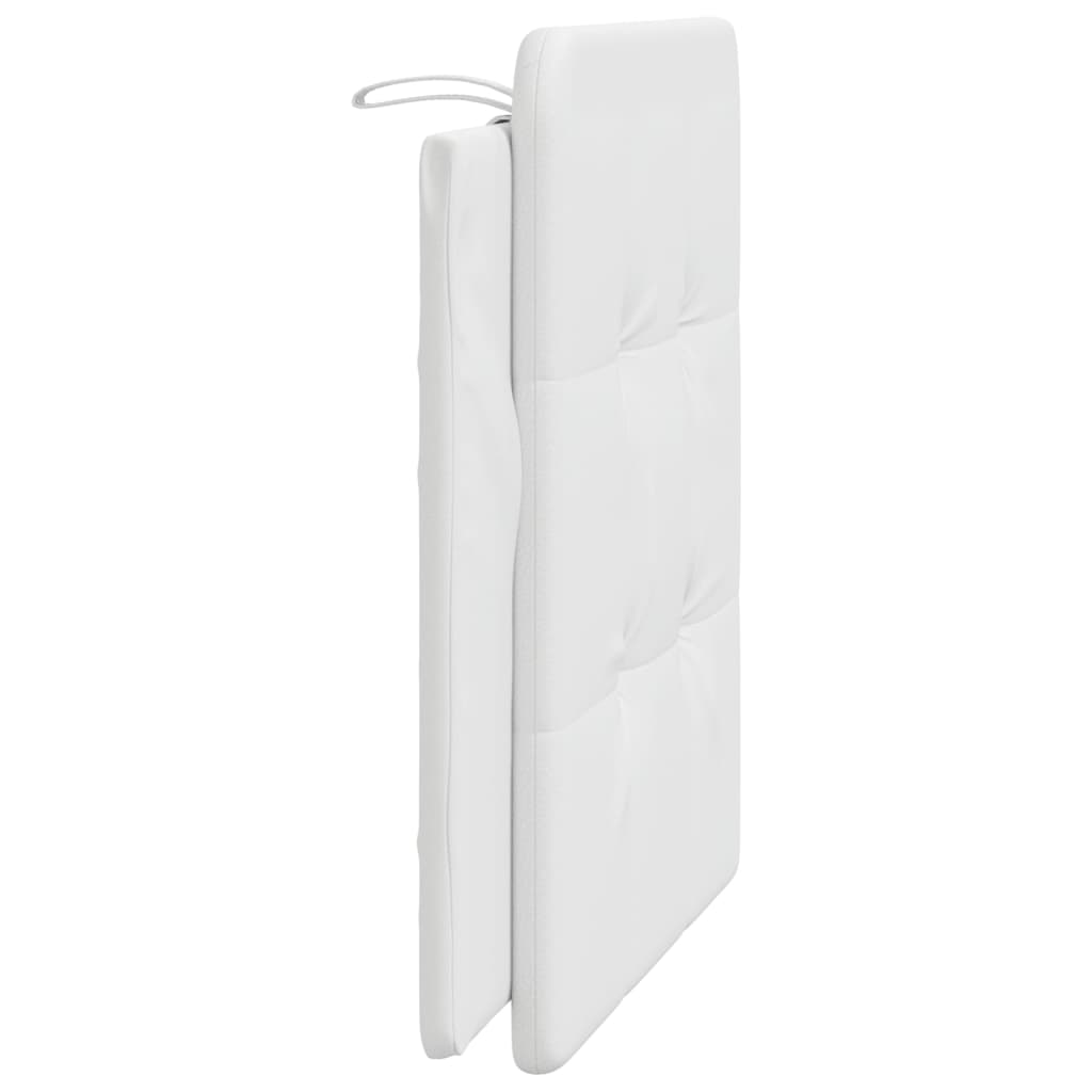 Cuscino testiera Zadar Bianco 100 cm in Similpelle | homemem39