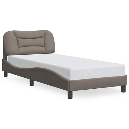 Giroletto senza Materasso Hvar Tortora 80x200 cm Tessuto | homemem39
