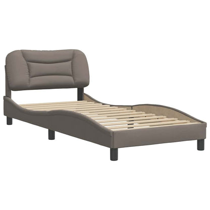 Giroletto senza Materasso Hvar Tortora 80x200 cm Tessuto | homemem39