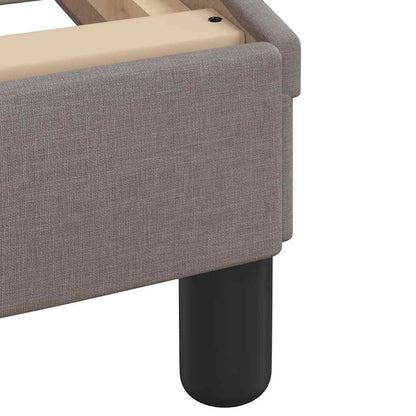 Giroletto senza Materasso Hvar Tortora 80x200 cm Tessuto | homemem39