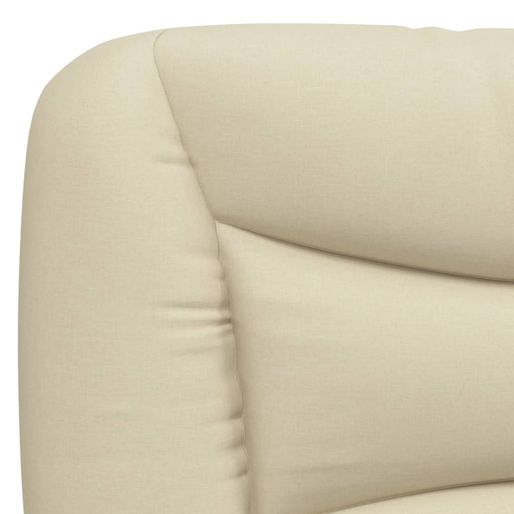 Giroletto senza Materasso Crema 80x200 cm in Tessuto