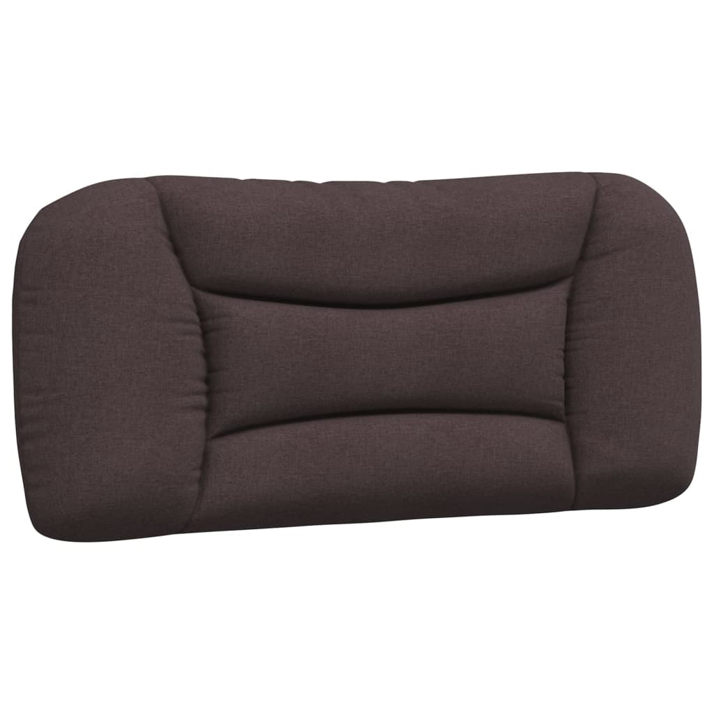 Giroletto senza Materasso Marrone Scuro 90x190 cm Tessuto