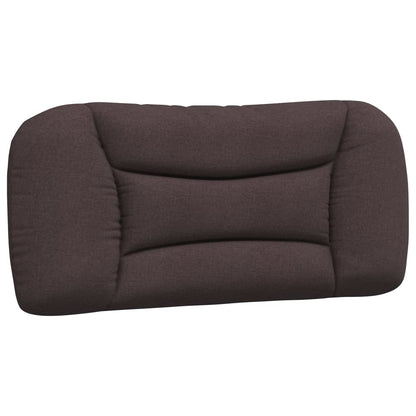 Giroletto senza Materasso Marrone Scuro 90x190 cm Tessuto