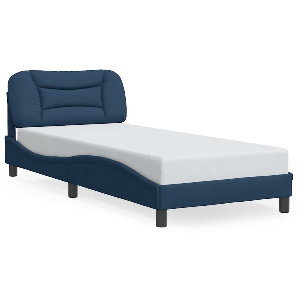 Giroletto senza Materasso Hvar Blu 90x190 cm in Tessuto | homemem39