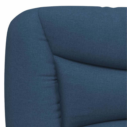 Giroletto senza Materasso Hvar Blu 90x190 cm in Tessuto | homemem39