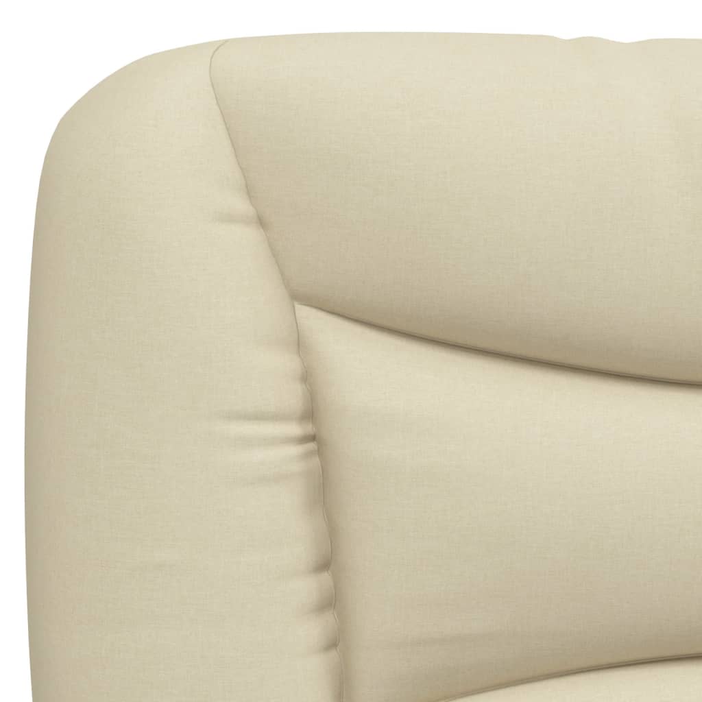 Giroletto senza Materasso Crema 90x200 cm in Tessuto