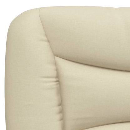 Giroletto senza Materasso Crema 90x200 cm in Tessuto