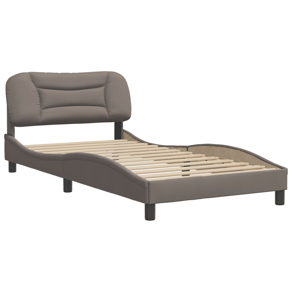 Giroletto senza Materasso Tortora 100x200 cm in Tessuto
