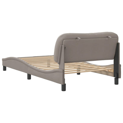 Giroletto senza Materasso Tortora 100x200 cm in Tessuto