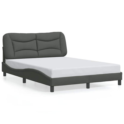 Giroletto senza Materasso Hvar Grigio Scuro 120x200 cm Tessuto | homemem39