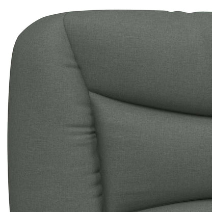 Giroletto senza Materasso Hvar Grigio Scuro 120x200 cm Tessuto | homemem39