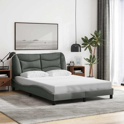 Giroletto senza Materasso Hvar Grigio Scuro 120x200 cm Tessuto | homemem39