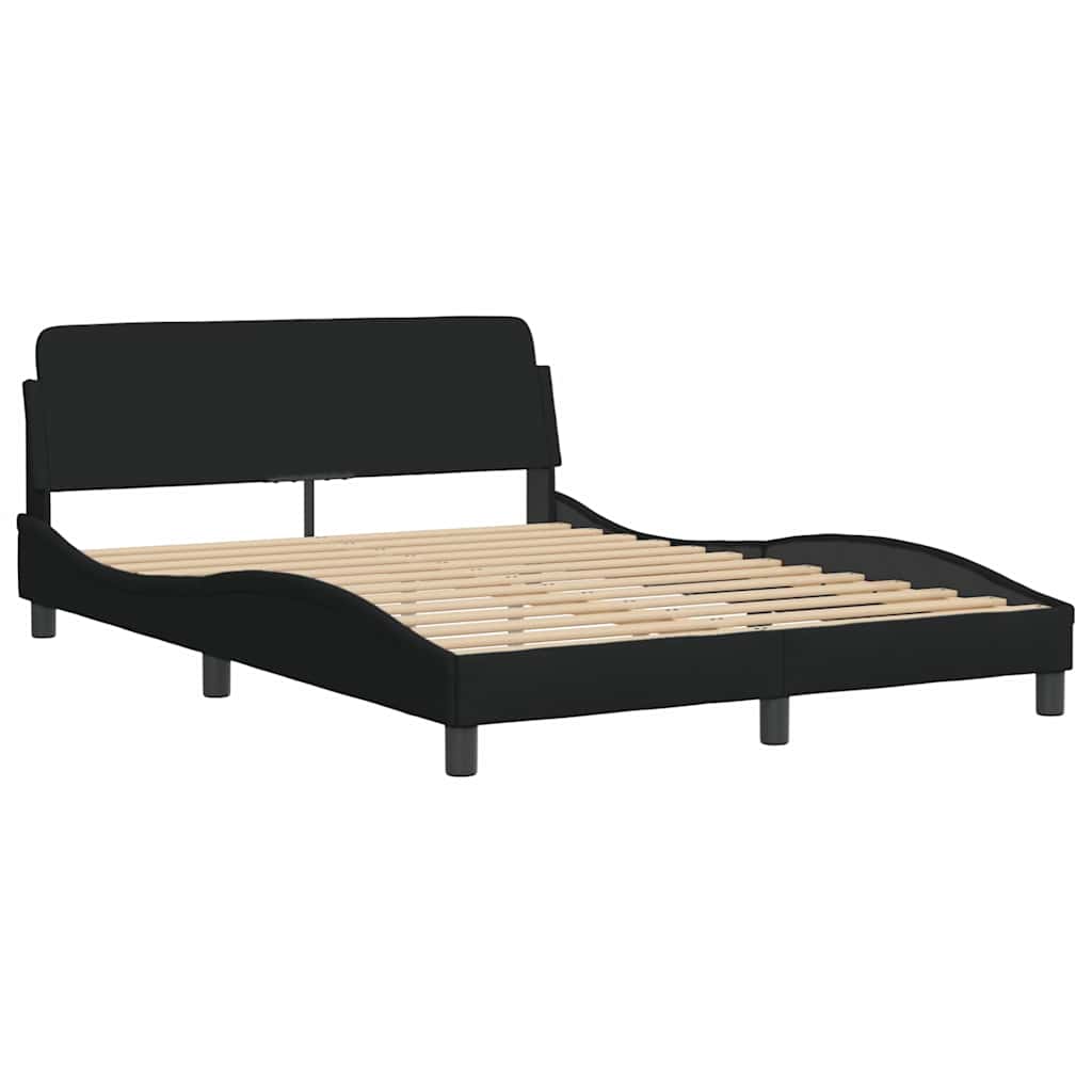 Giroletto senza Materasso Hvar Nero 120x200 cm Tessuto | homemem39