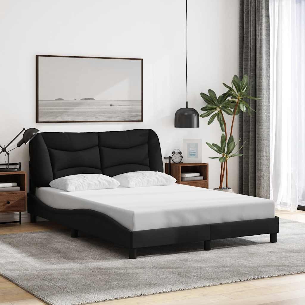 Giroletto senza Materasso Hvar Nero 120x200 cm Tessuto | homemem39