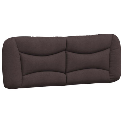 Giroletto senza Materasso Marrone Scuro 120x200 cm Tessuto