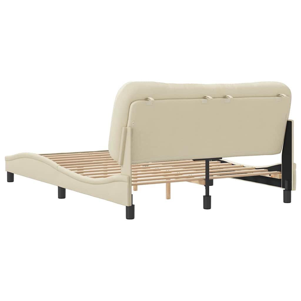 Giroletto senza Materasso Hvar Crema 120x200 cm Tessuto | homemem39