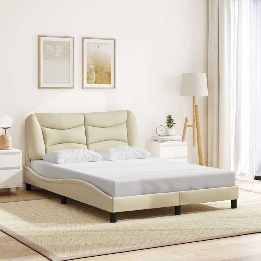Giroletto senza Materasso Hvar Crema 120x200 cm Tessuto | homemem39