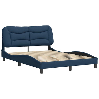 Giroletto senza Materasso Hvar Blu 140x200 cm in Tessuto | homemem39