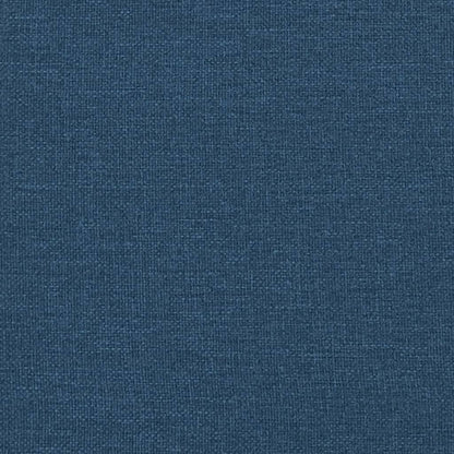 Giroletto senza Materasso Blu 160x200 cm in Tessuto