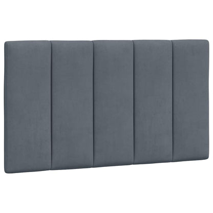 Giroletto senza Materasso Hanko Grigio Scuro 90x190 cm Velluto | homemem39