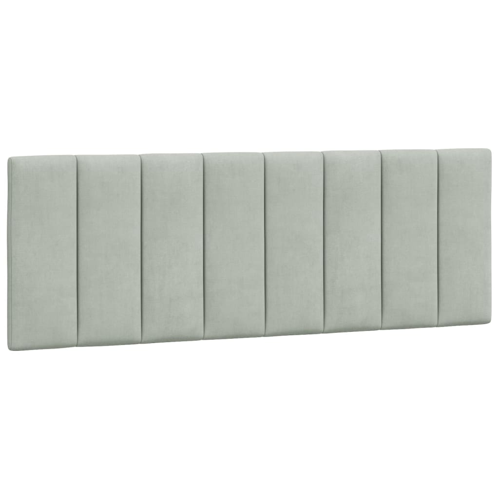 Giroletto senza Materasso Grigio Chiaro 120x200 cm Velluto - homemem39