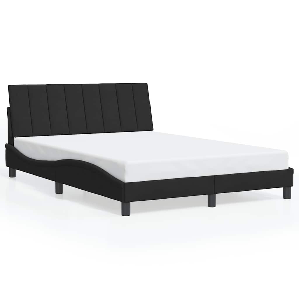 Giroletto senza Materasso Hanko Nero 120x200 cm Velluto | homemem39