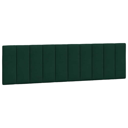 Giroletto senza Materasso Hanko Verde Scuro 180x200 cm Velluto