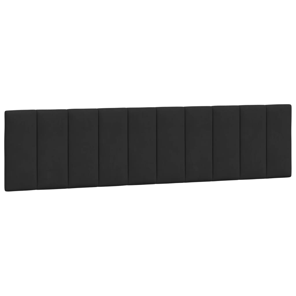 Giroletto senza Materasso Hanko Nero 200x200 cm in Velluto - homemem39