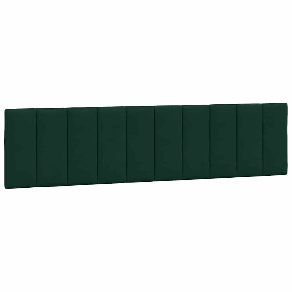 Giroletto senza Materasso Hanko Verde Scuro 200x200 cm in Velluto