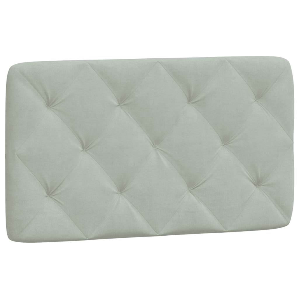 Giroletto senza Materasso Grigio Chiaro 80x200 cm Velluto | homemem39