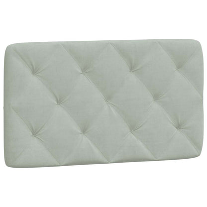 Giroletto senza Materasso Grigio Chiaro 80x200 cm Velluto | homemem39