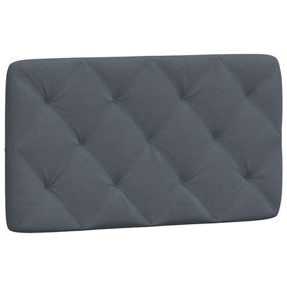 Giroletto senza Materasso Grigio Scuro 90x190 cm Velluto | homemem39
