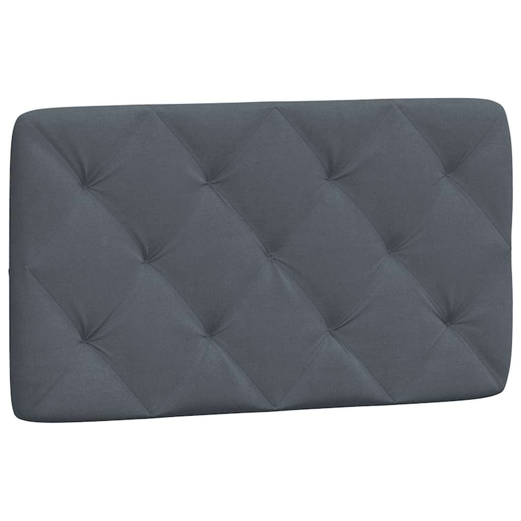 Giroletto senza Materasso Grigio Scuro 90x200 cm Velluto | homemem39
