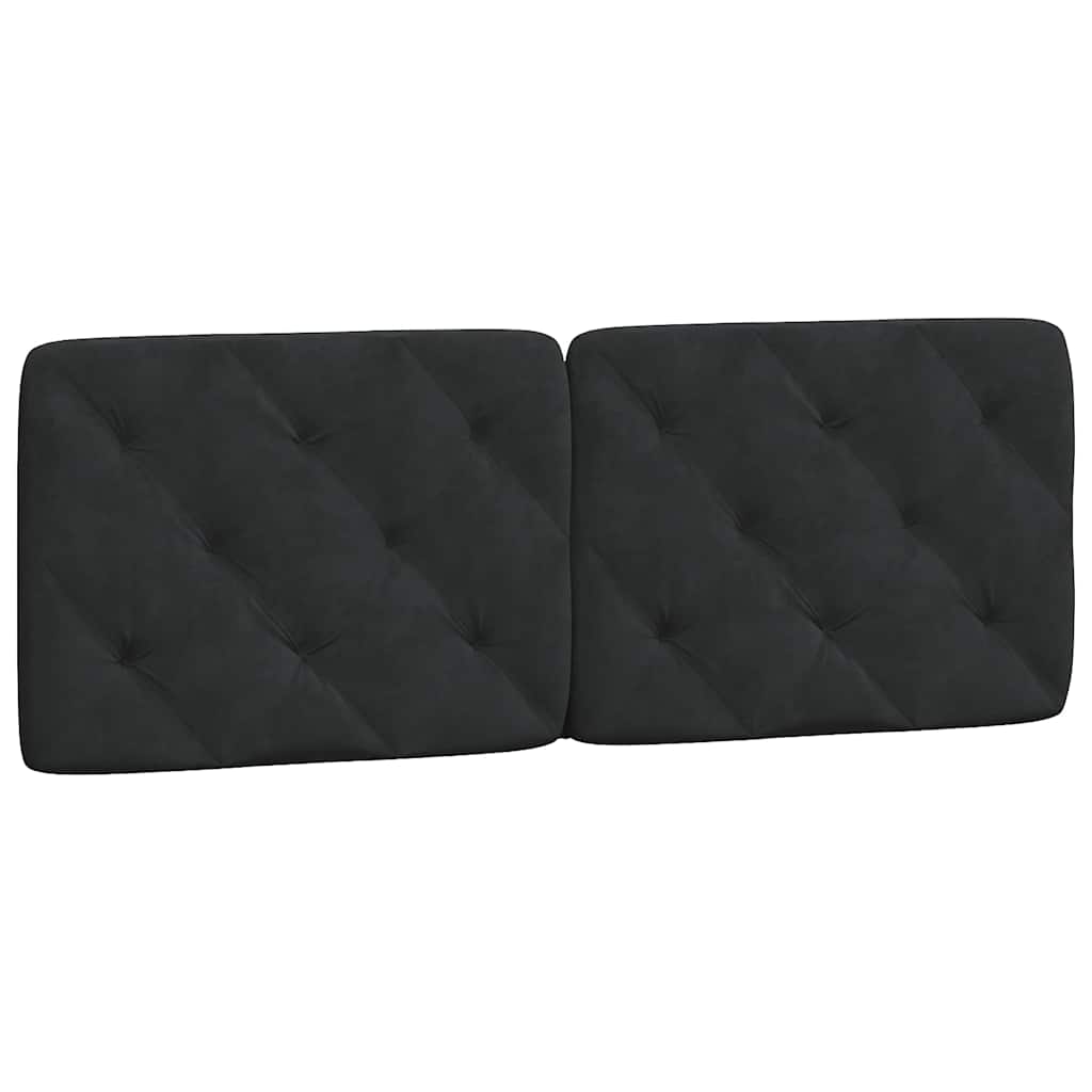 Giroletto senza Materasso Nero 120x200 cm Velluto | homemem39