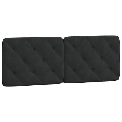 Giroletto senza Materasso Nero 120x200 cm Velluto | homemem39