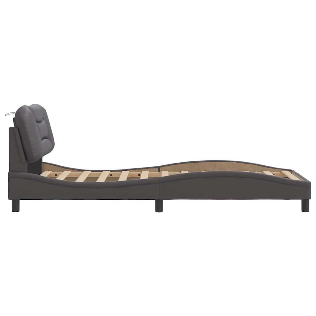 Giroletto senza Materasso Hvar Crema 80x200 cm in Similpelle | homemem39