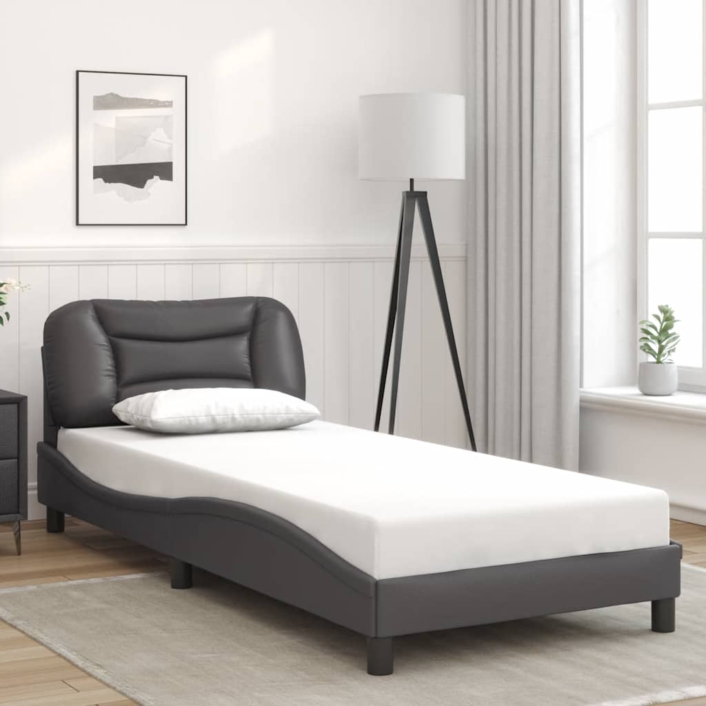 Giroletto senza Materasso Hvar Crema 90x190 cm in Similpelle | homemem39
